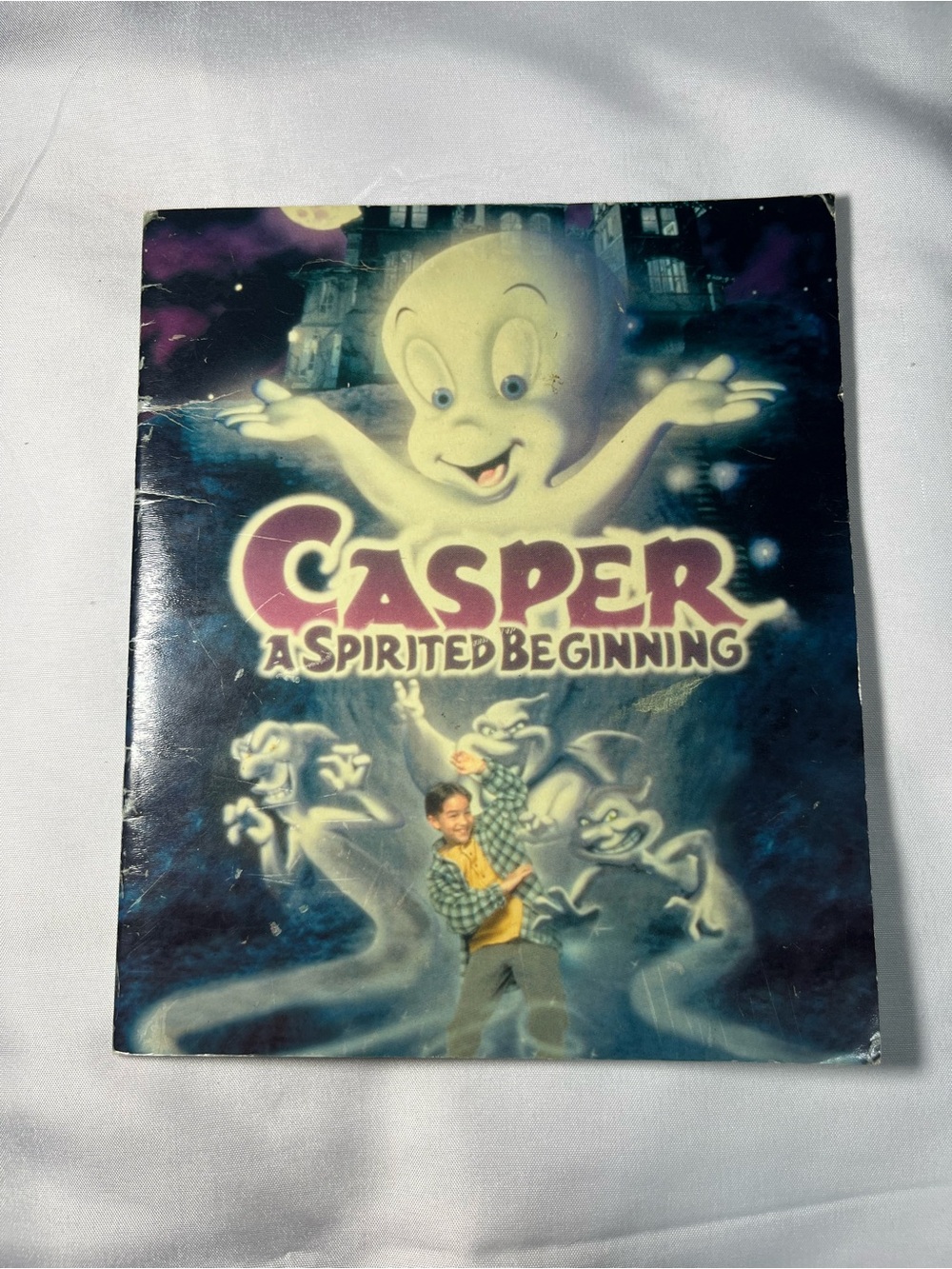 Vintage 1998 Casper A Spirited Beginning Paperback Book Rare‎ Movie Tie In